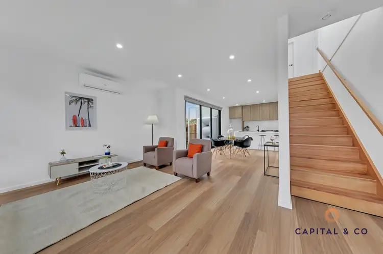 Main view of Homely townhouse listing, 1/25 Rathcown Road, Reservoir VIC 3073