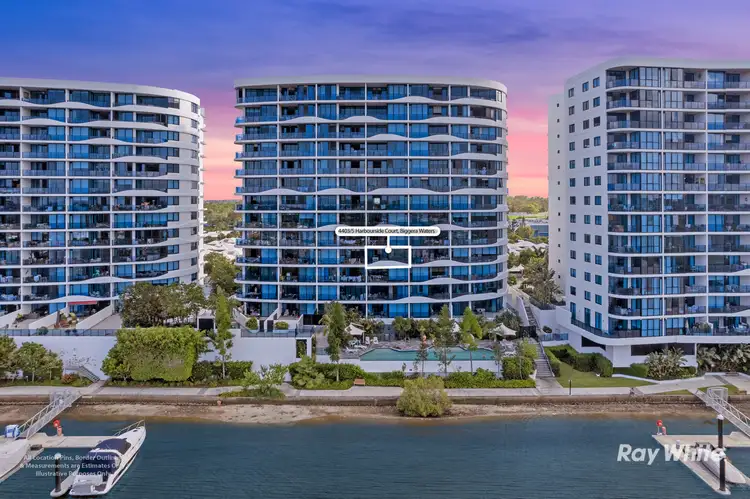 Main view of Homely apartment listing, 4403/5 Harbour Side Court, Biggera Waters QLD 4216
