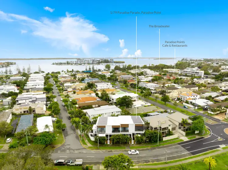 Second view of Homely townhouse listing, 1/79 Paradise Parade, Paradise Point QLD 4216