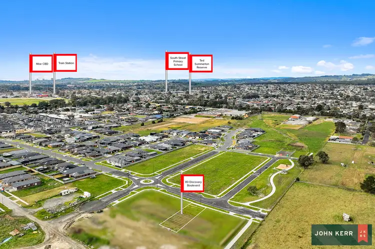 Third view of Homely land listing, 80 (Lot 803) Discovery Boulevard, Moe VIC 3825