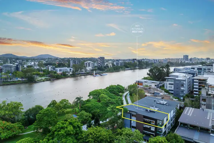 Second view of Homely apartment listing, 3401/55 Forbes Street, West End QLD 4101