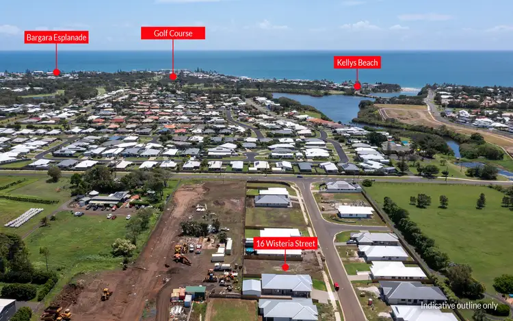 Main view of Homely land listing, 16 Wisteria Street, Bargara QLD 4670