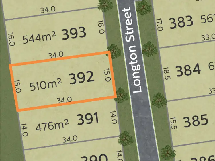 Main view of Homely land listing, Lot 392 Longton Street, Bohle Plains QLD 4817