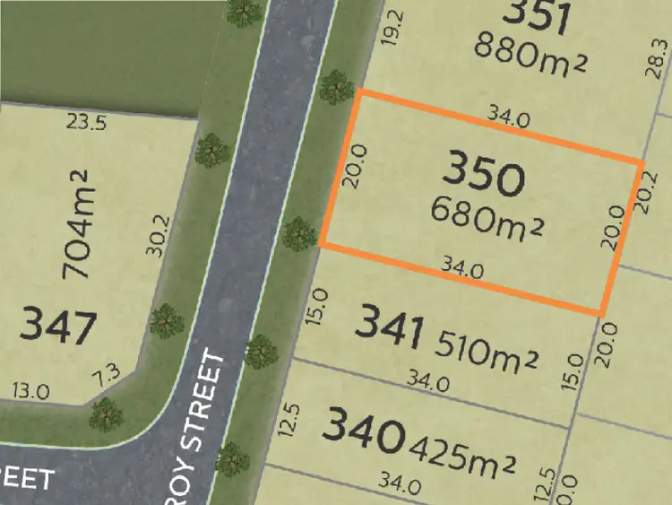 Main view of Homely land listing, Lot 350 Collaroy Street, Bohle Plains QLD 4817