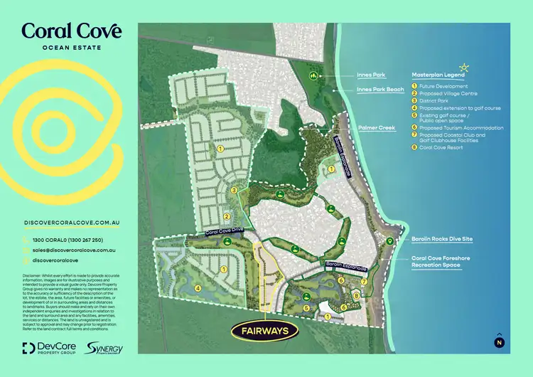 Third view of Homely land listing, Proposed Lot 16 in Stage 1a of the Fairways Precinct, Coral Cove QLD 4670