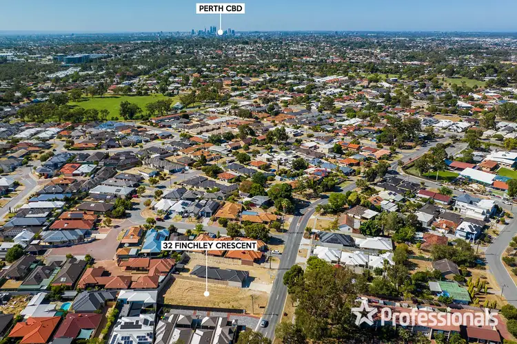 Third view of Homely land listing, 32 Finchley Crescent, Balga WA 6061