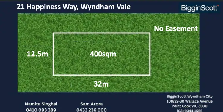 Main view of Homely land listing, 21 Happiness Way, Wyndham Vale VIC 3024