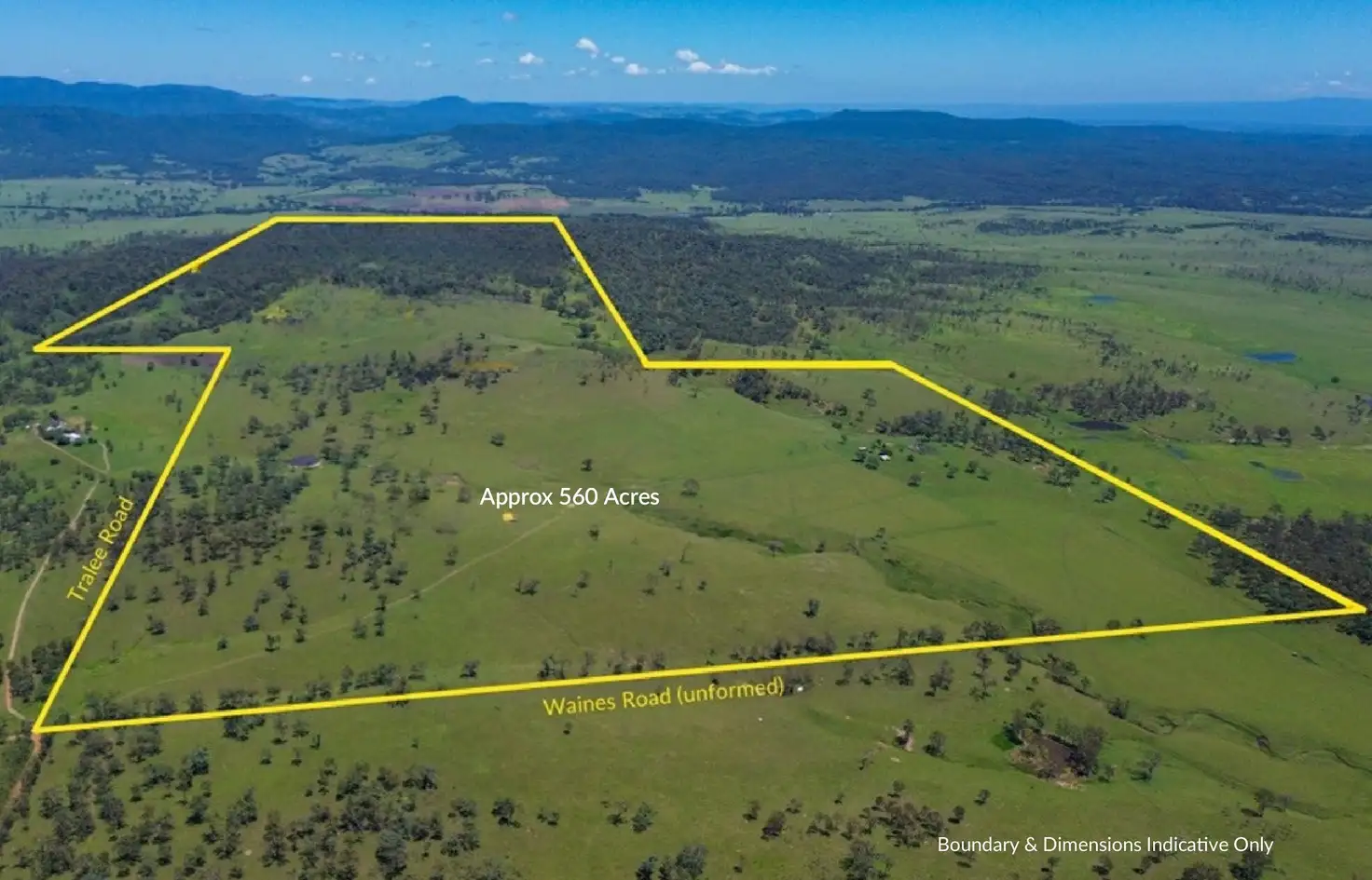 Main view of Homely land listing, Corner Tralee & Waines Road, Mount Walker West QLD 4340