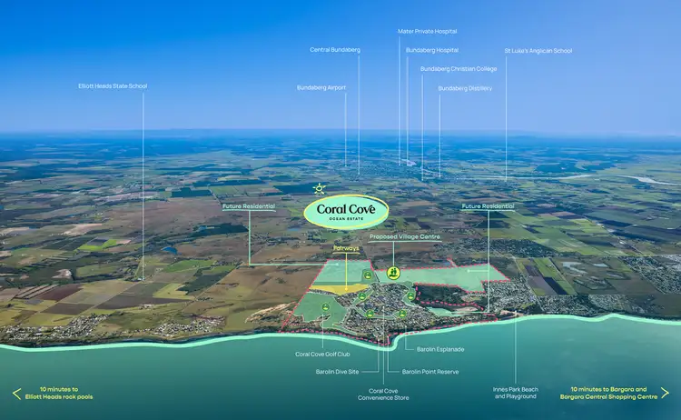 Second view of Homely land listing, Proposed Lot 35 in Stage 1b of the Fairways Precinct, Coral Cove QLD 4670