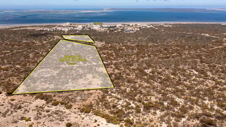 Main view of Homely land listing, Section 73 Flinders Highway, Port Kenny SA 5671