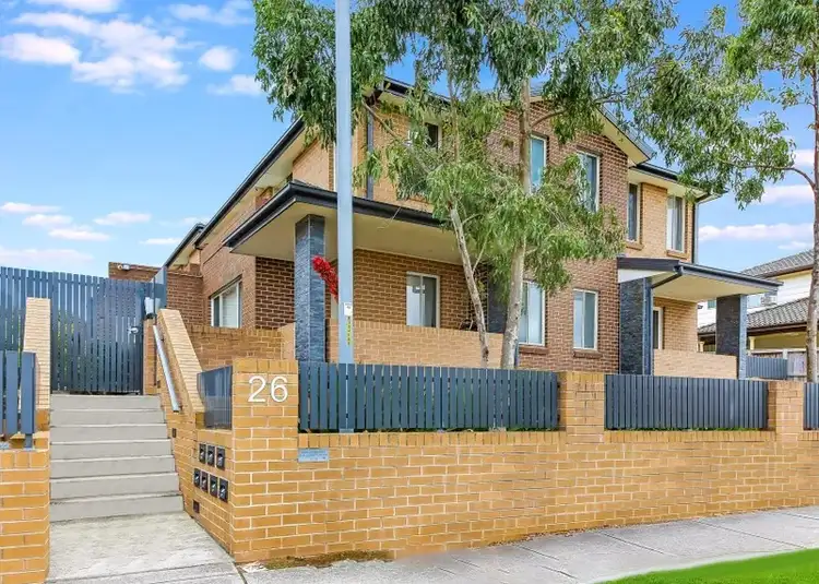 Main view of Homely townhouse listing, 2/26 Rowley Road, Guildford NSW 2161
