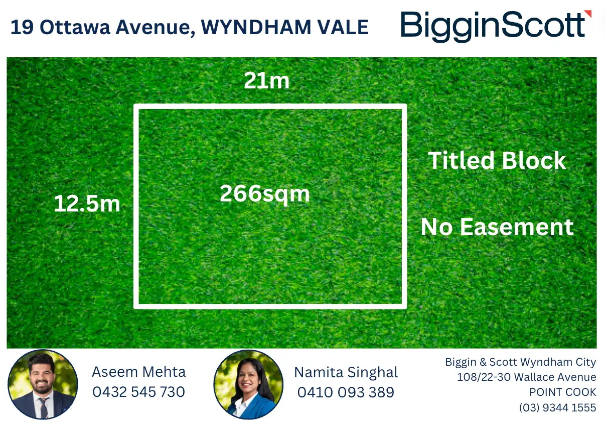 Main view of Homely land listing, 19 Ottawa Avenue, Wyndham Vale VIC 3024