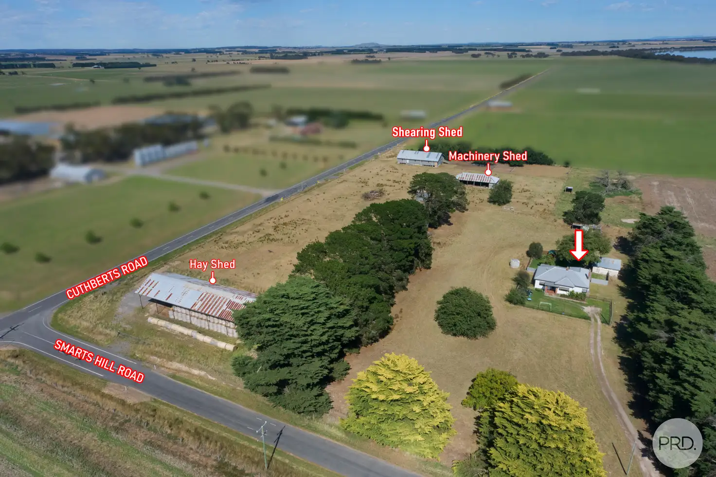 Main view of Homely house listing, 870 Smarts Hill Road, Bo Peep VIC 3351