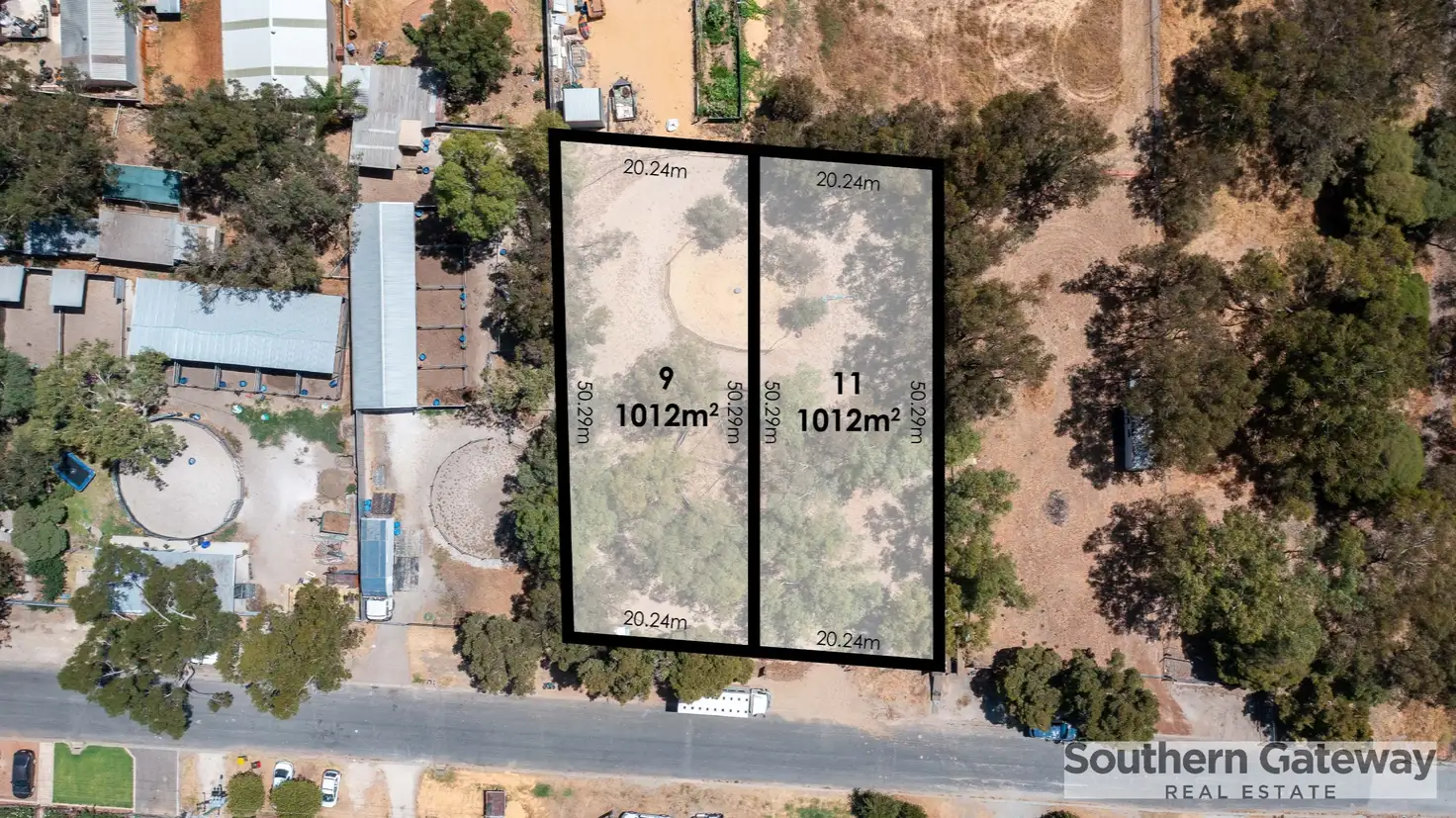 Main view of Homely land listing, 9 Racecourse Road, Pinjarra WA 6208