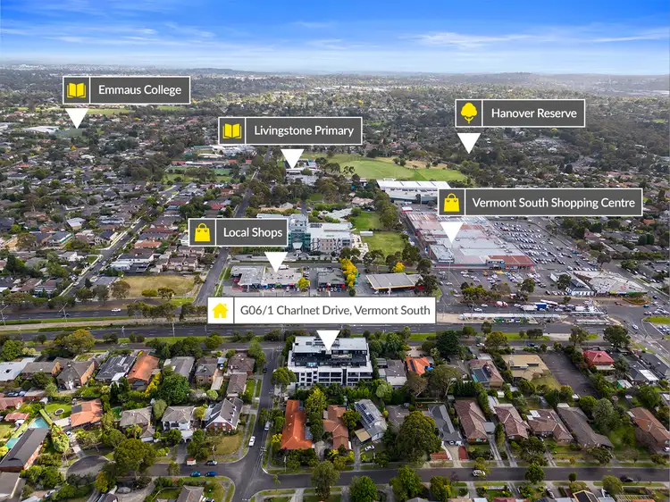 Fifth view of Homely apartment listing, G06/1 Charlnet Drive, Vermont South VIC 3133