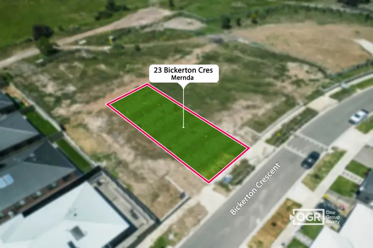 Third view of Homely land listing, 23 Bickerton Crescent, Mernda VIC 3754