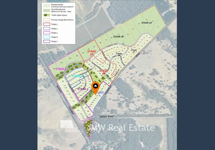 Fourth view of Homely land listing, LOT 99 Kudardup Heights, Kudardup WA 6290