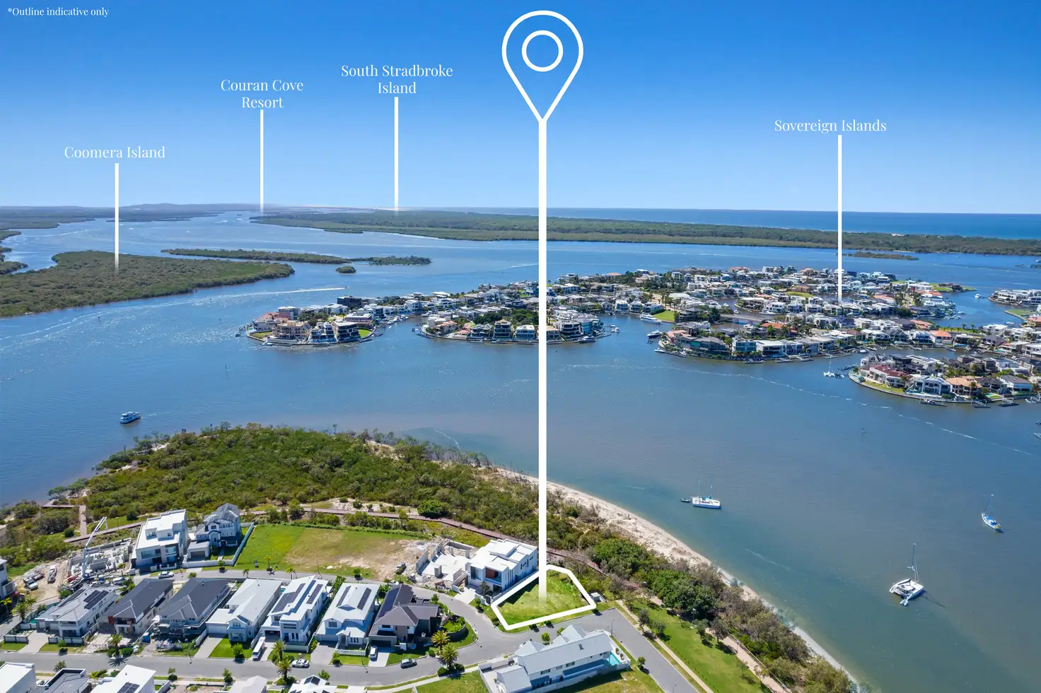 Main view of Homely land listing, 24 Belair Crescent, Paradise Point QLD 4216