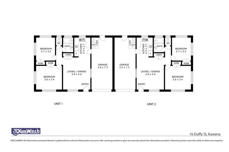 Second view of Homely semi-detached listing, 16 DUFFY STREET, Kawana QLD 4701