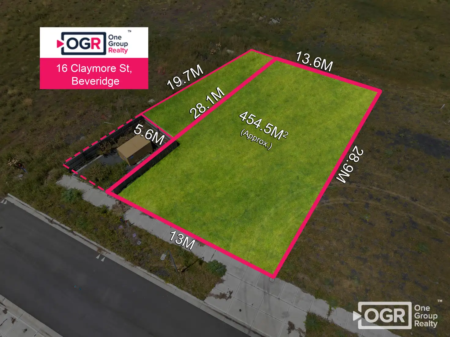 Main view of Homely land listing, 16 Claymore Street, Beveridge VIC 3753