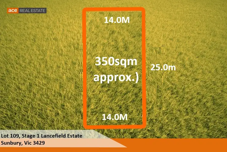 LOT 109, 265 Lancefield Road, Sunbury VIC 3429