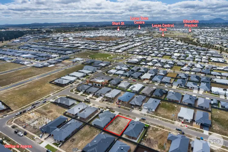 Second view of Homely land listing, 12 Hubbard Street, Lucas VIC 3350