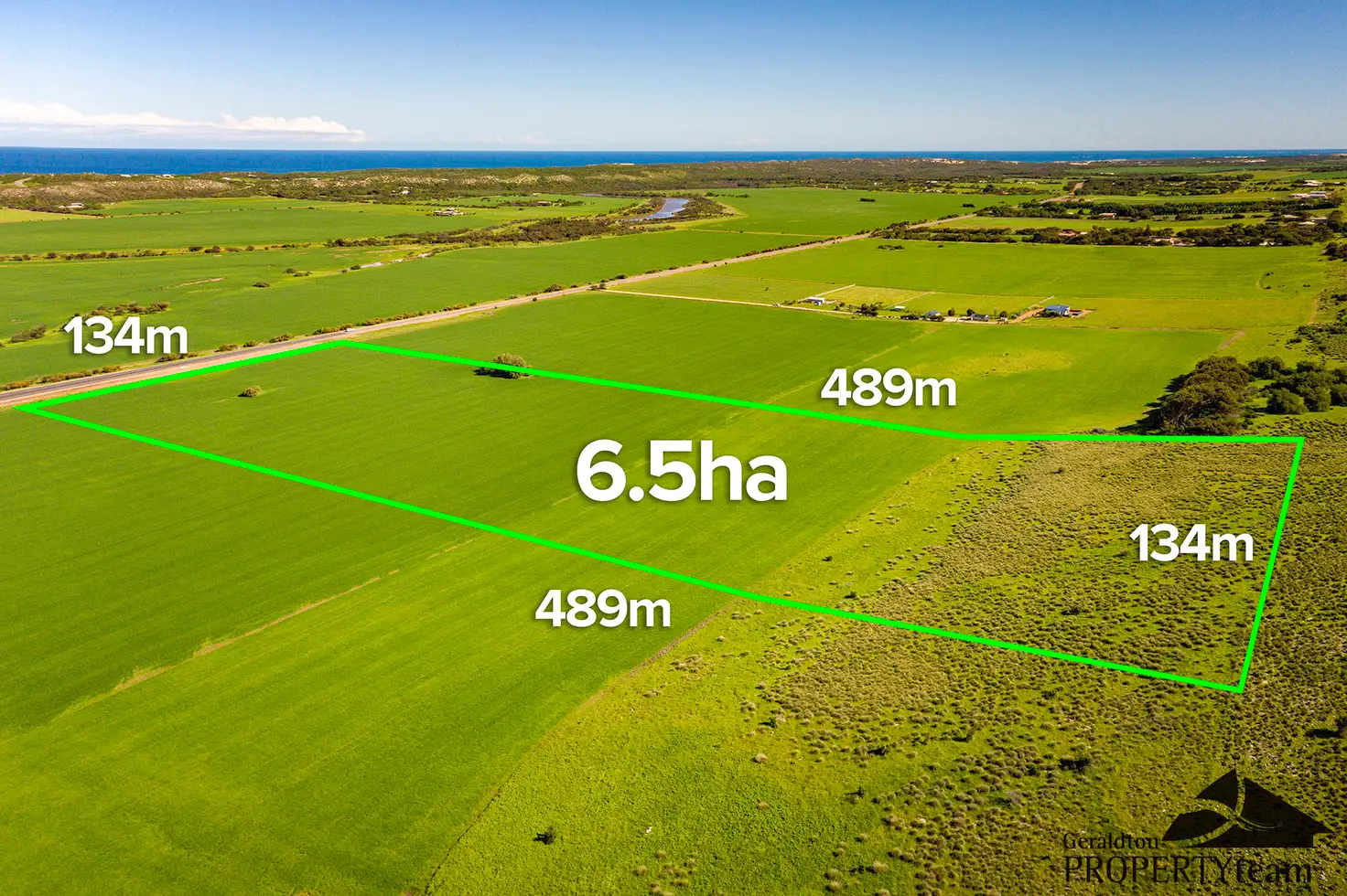 Main view of Homely land listing, Lot 207 Brand Highway, Greenough WA 6532