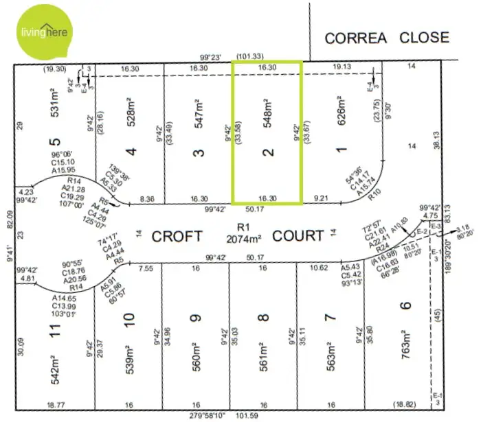 Main view of Homely land listing, Lot 2 Croft Court, Benalla VIC 3672