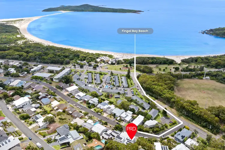 Main view of Homely semi-detached listing, 74a Lentara Street, Fingal Bay NSW 2315