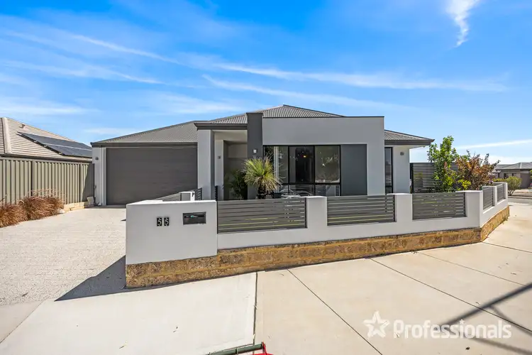 Second view of Homely house listing, 55 Myrlea Trail, Alkimos WA 6038