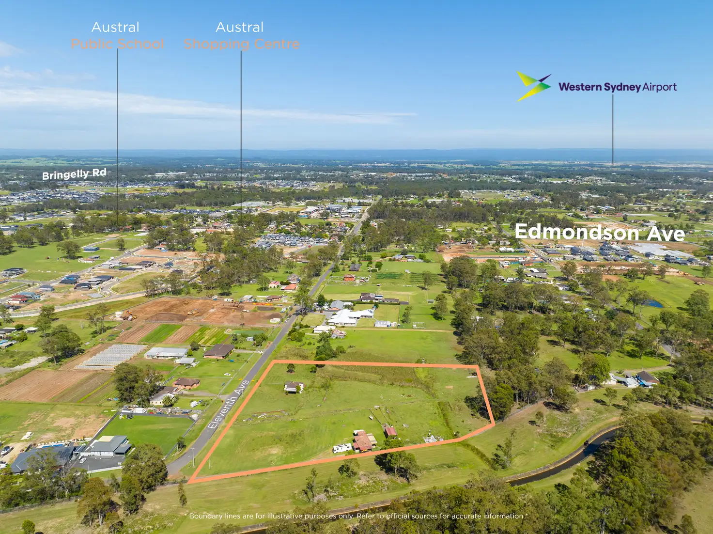 Main view of Homely rural property listing, 5 Eleventh Avenue, Austral NSW 2179