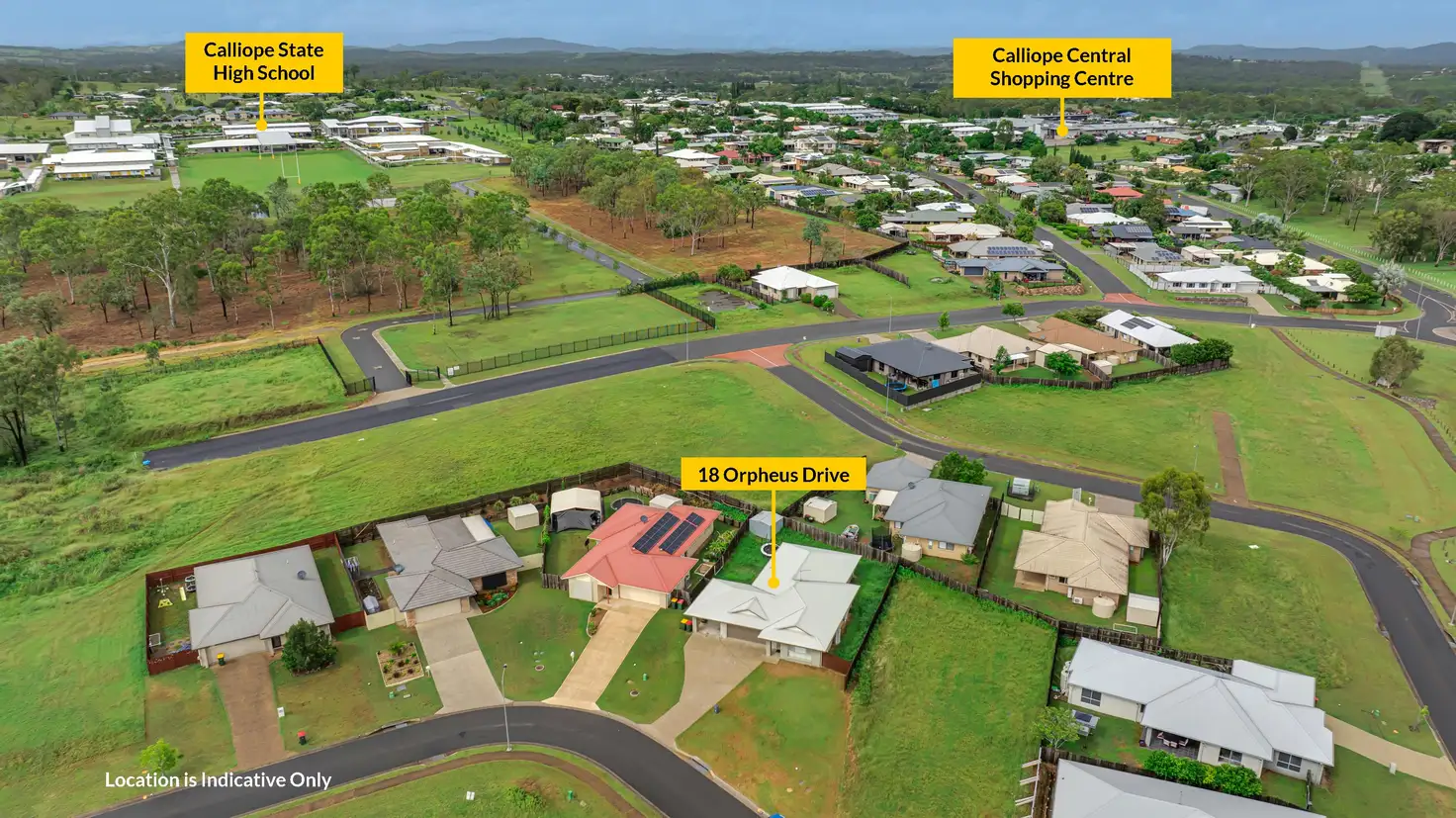 Main view of Homely house listing, 18 Orpheus Drive, Calliope QLD 4680