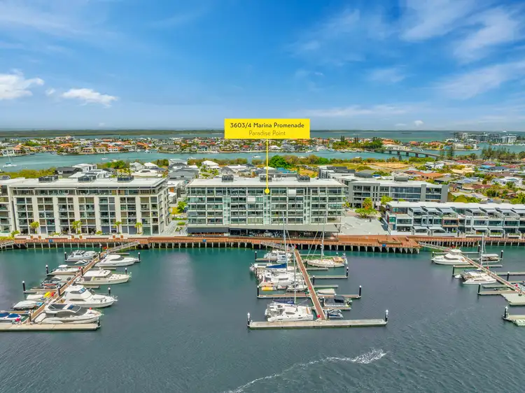 Second view of Homely apartment listing, 3603/4 Marina Promenade, Paradise Point QLD 4216