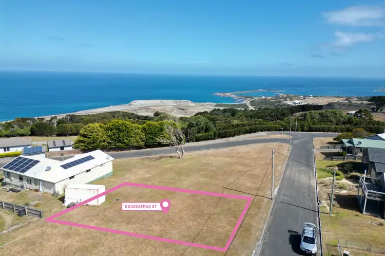 Second view of Homely land listing, 8 Sassafras Street, Grassy TAS 7256