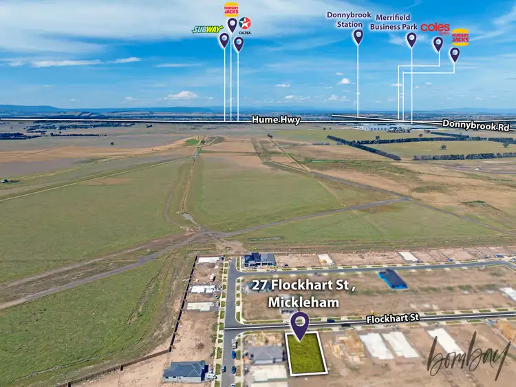 Third view of Homely land listing, 27 Flockhart Street, Mickleham VIC 3064