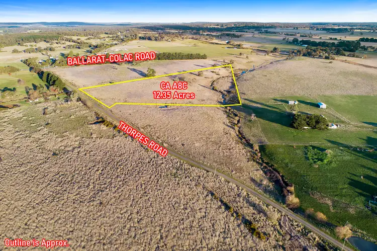 Main view of Homely land listing, LOT CA, 8C Colac-Ballarat Road, Napoleons VIC 3352