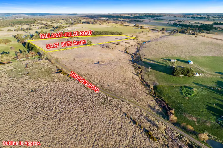 Second view of Homely land listing, LOT CA, 7 Colac-Ballarat Road, Napoleons VIC 3352