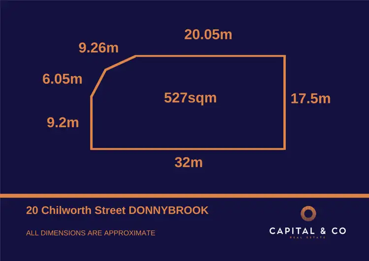 Main view of Homely land listing, 20 Chilworth Street, Donnybrook VIC 3064