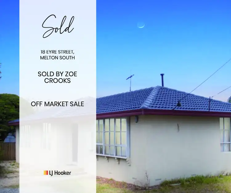 Main view of Homely house listing, 18 Eyre Street, Melton South VIC 3338