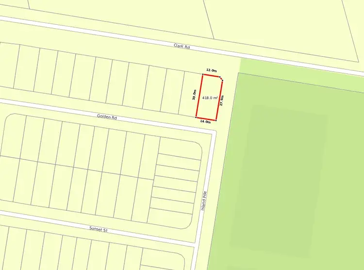 Main view of Homely land listing, 33 Golden Road, Morayfield QLD 4506