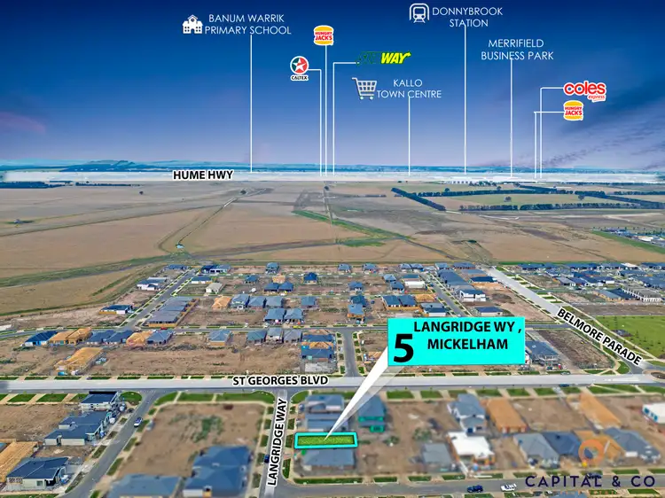 Third view of Homely land listing, 5 Langridge Way, Mickleham VIC 3064