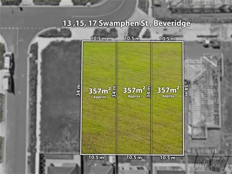 Second view of Homely land listing, 13, 15, 17 Swamphen Street, Beveridge VIC 3753