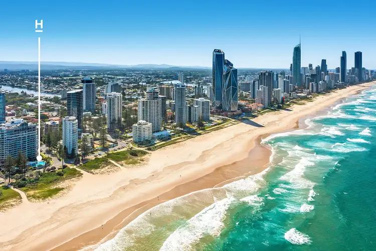 Main view of Homely unit listing, 2/100 Old Burleigh Road, Broadbeach QLD 4218