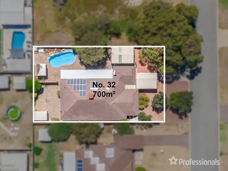 Second view of Homely house listing, 32 Fairway Crescent, Meadow Springs WA 6210