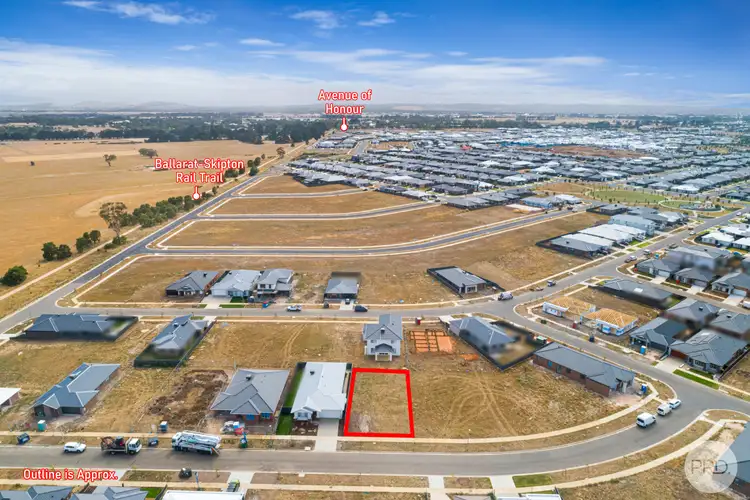 Third view of Homely land listing, 10 Holst Way, Lucas VIC 3350