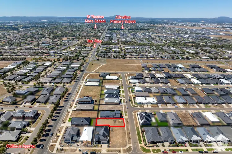 Second view of Homely land listing, 22 Hutchinson Drive, Lucas VIC 3350