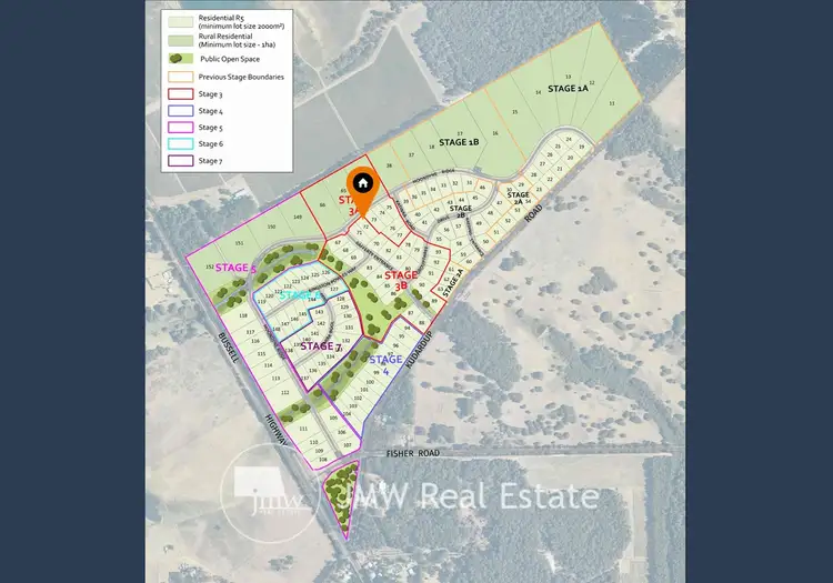 Fourth view of Homely land listing, LOT 72 Kudardup Heights, Kudardup WA 6290