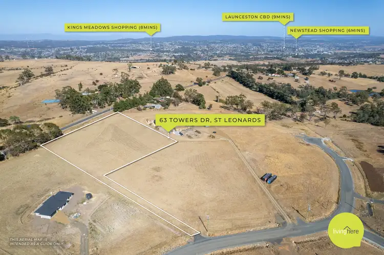 Main view of Homely land listing, 63 Towers Drive, St Leonards TAS 7250