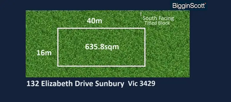 132 ELIZABETH DRIVE, Sunbury VIC 3429