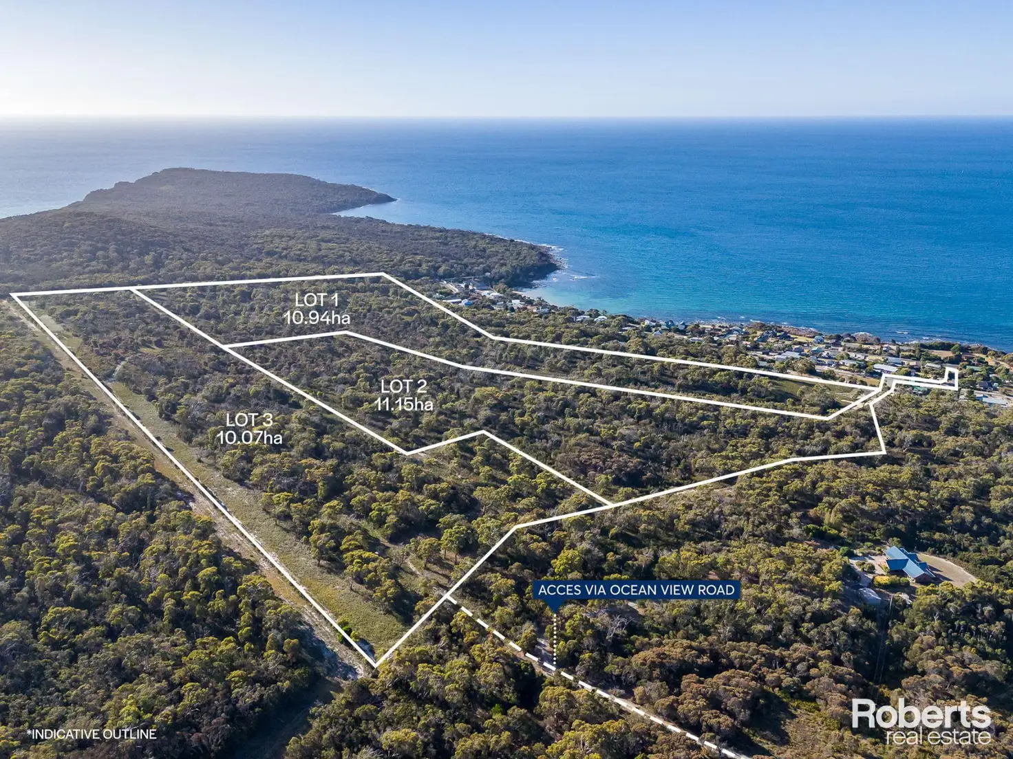 Main view of Homely land listing, Fernlack Road, Greens Beach TAS 7270